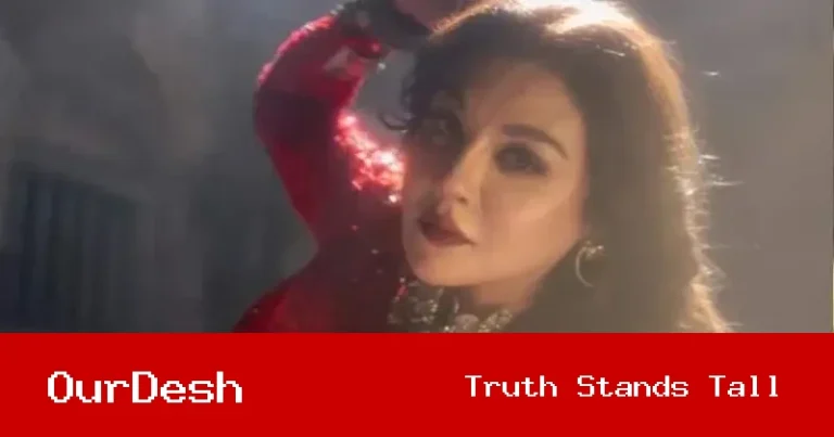 লাল টপ ও স্কার্টে মোহনীয় জয়া আহসানের নতুন লুক