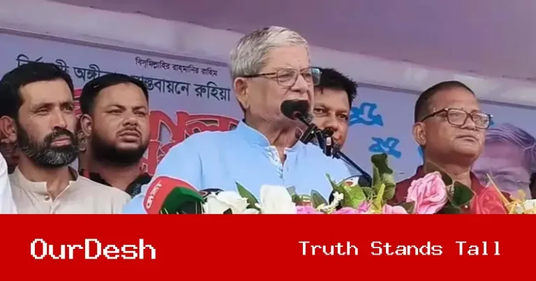 একটি মহল দেশে অস্থিতিশীলতা তৈরির চেষ্টা করছে – মির্জা ফখরুল