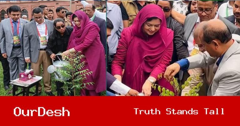 বাসযোগ্য পৃথিবী গড়ার লক্ষ্যে বৃক্ষরোপণ ও বিজ্ঞান মেলার উদ্বোধন করলেন ডা. জুবাইদা