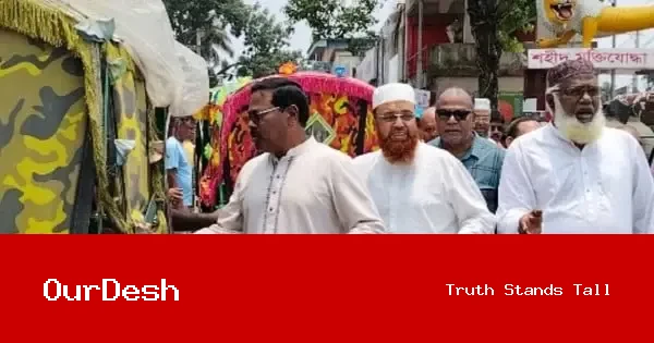 কুড়িগ্রামে বিএনপির ‘জুলাই সনদ’ বিরোধী লিফলেট বিতরণ
