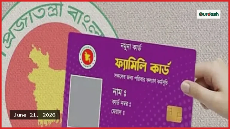 ফ্যামিলি কার্ডে অনিয়ম: যশোরে ৬২ সচ্ছল পরিবারকে কার্ড