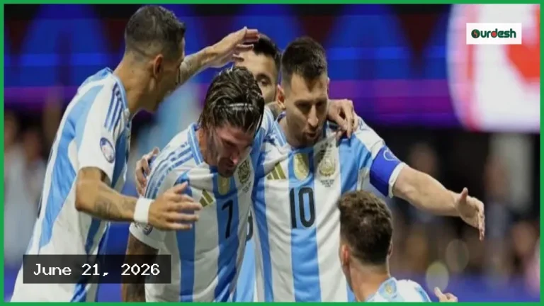 অস্ট্রিয়ার বিপক্ষে আর্জেন্টিনার একাদশে রদবদল?
