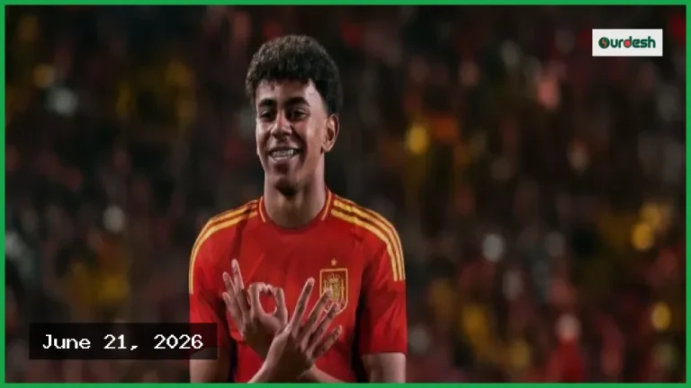 সৌদির বিপক্ষেও শুরু থেকে নেই লামিন ইয়ামাল