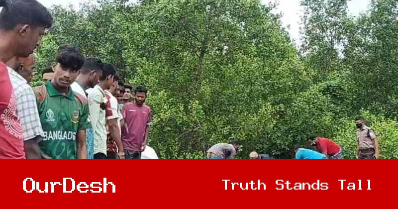 কলাপাড়ায় নদীর চর থেকে জেলের লাশ উদ্ধার