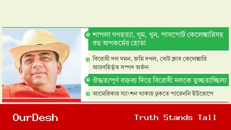 কুখ্যাত বেনজীর দুবাইয়ে গ্রেপ্তার