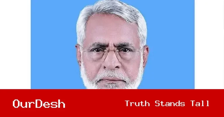 কিশোরগঞ্জে গ্রামীণ কাঁচা রাস্তা পরিদর্শন করলেন এমপি মাজহারুল ইসলাম