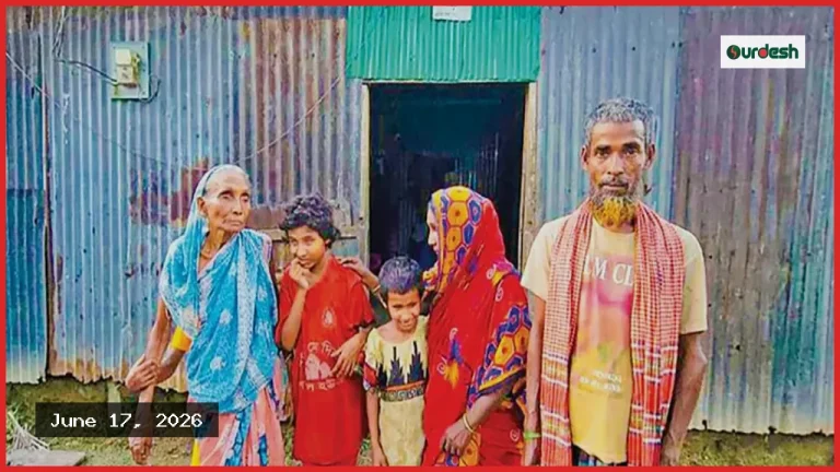 নরসিংদীর রায়পুরায় এক পরিবারে ছয় প্রতিবন্ধীর মানবেতর জীবন