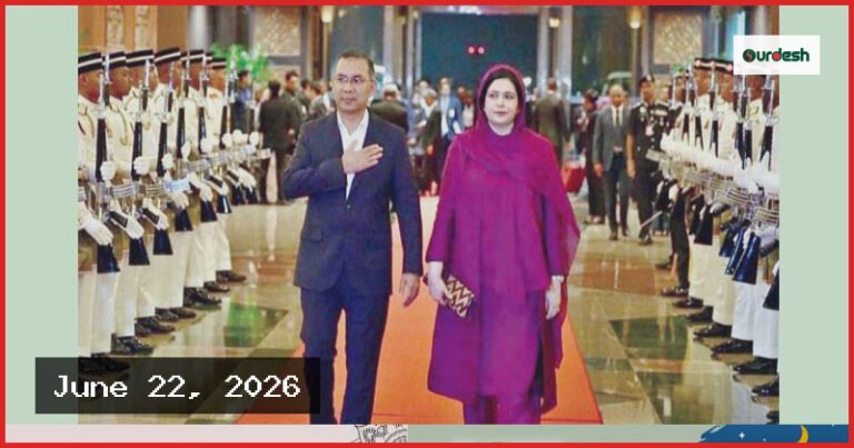 মালয়েশিয়ায় উষ্ণ অভ্যর্থনা পেলেন প্রধানমন্ত্রী তারেক রহমান