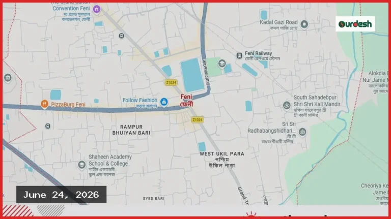 ফেনীতে পিকআপ ভ্যানের ধাক্কায় পথচারীসহ নিহত ২