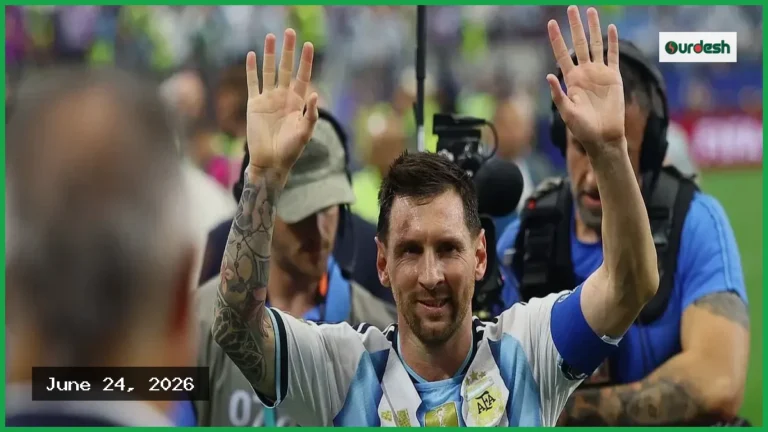 মেসির জন্মদিনে ফিরে দেখা বিশ্বকাপ যাত্রা