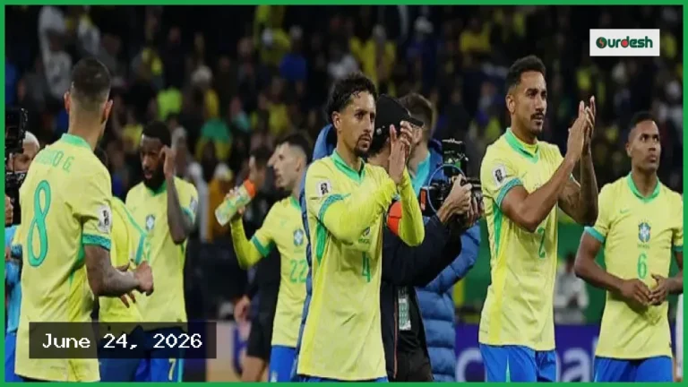 ব্রাজিল ও স্কটল্যান্ড ম্যাচে বাগড়া দিতে পারে বজ্রসহ ঝড়