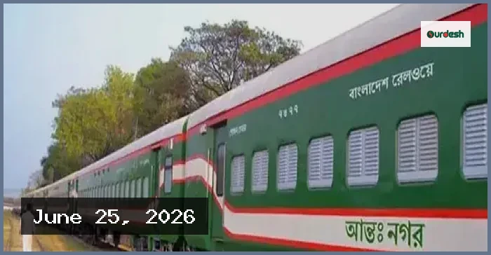 জুলাই মাসেই ভারত থেকে বাংলাদেশে আসছে নতুন যাত্রীবাহী রেল কোচ