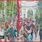 আশুরা উপলক্ষে পুরান ঢাকায় শোকের আবহে তাজিয়া মিছিলের প্রস্তুতি