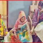 সুই-সুতার ফোঁড়ে ছবি এঁকে বিদেশের বাজারে পাবনার তানিয়া