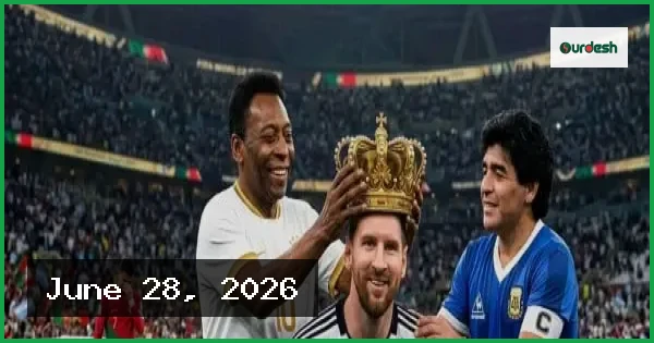 বিশ্বকাপের ইতিহাসে টানা সাত ম্যাচে গোল করে মেসির নতুন রেকর্ড