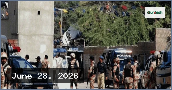 করাচিতে রেঞ্জার্স সদর দপ্তরে সশস্ত্র হামলা, নিহত ৭