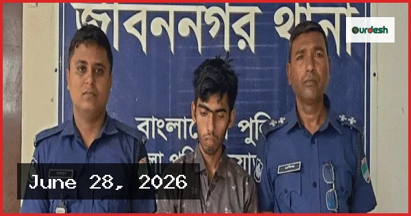 চুয়াডাঙ্গায় শ্বশুরবাড়িতে ঘুমন্ত স্ত্রীকে কুপিয়ে জখম, আটক স্বামী