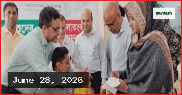 চাঁপাইনবাবগঞ্জে জাতীয় ভিটামিন ‘এ’ প্লাস ক্যাম্পেইনের উদ্বোধন