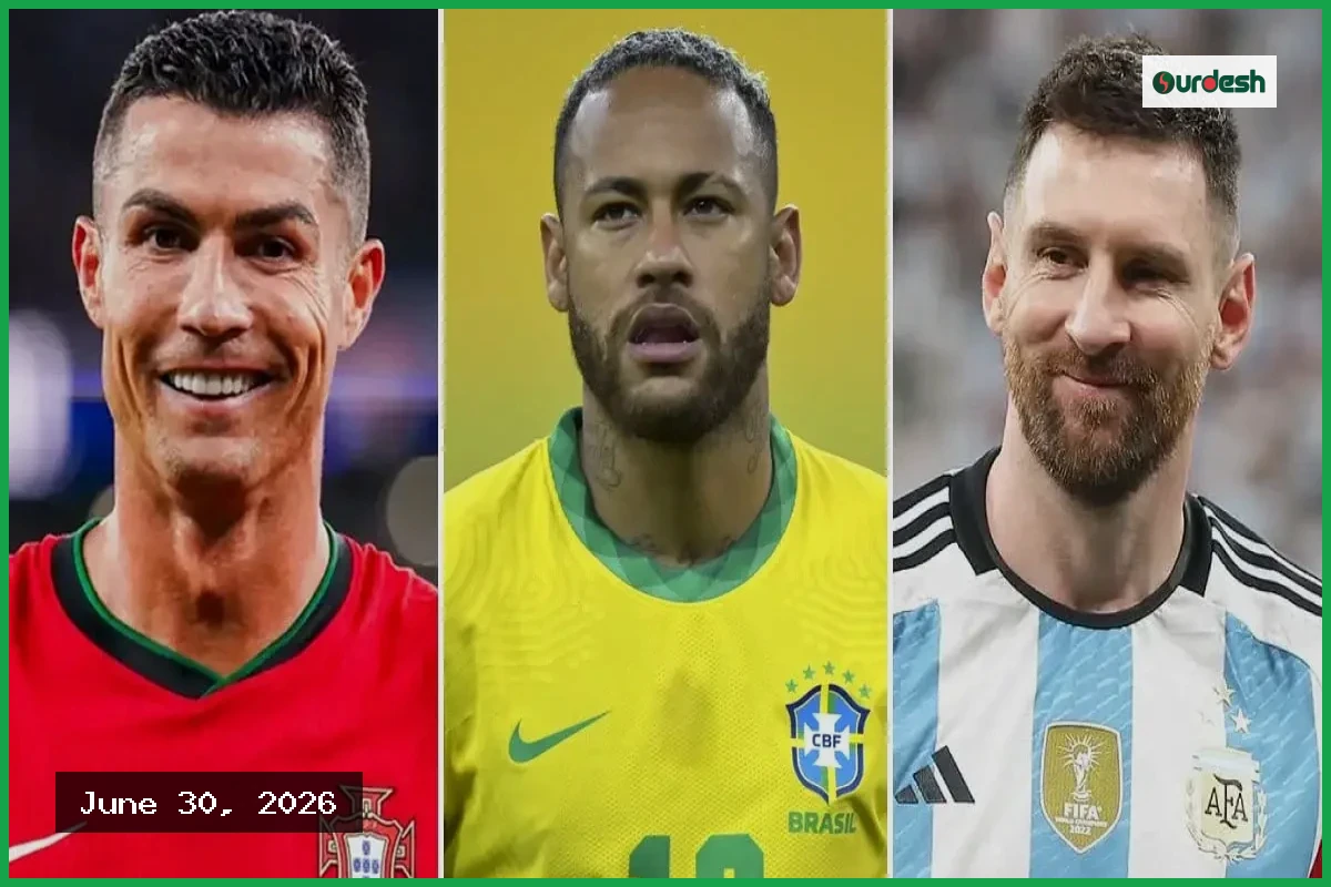 চলতি বিশ্বকাপই শেষ আসর হতে পারে ১০ ফুটবল মহাতারকার