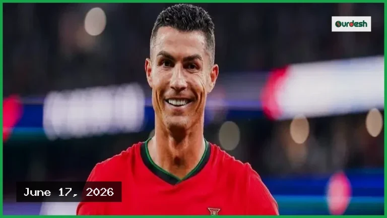 রোনালদো শিশুদের আদর্শ, ষষ্ঠ বিশ্বকাপেও ‘প্রথমের মতো উদ্যমী’: মার্তিনেস