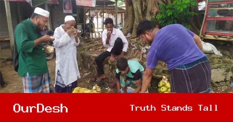 জ্যৈষ্ঠের দাবদাহে রায়গঞ্জে তালের শাঁসের কদর: জমজমাট ব্যবসা