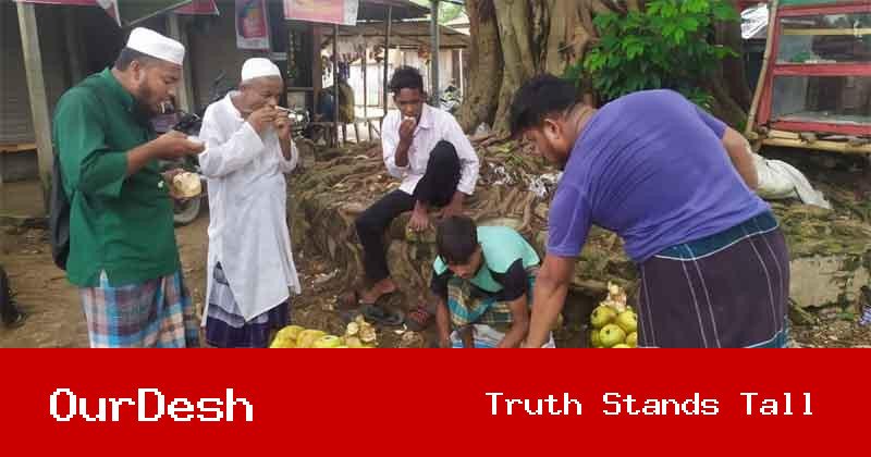জ্যৈষ্ঠের দাবদাহে রায়গঞ্জে তালের শাঁসের কদর: জমজমাট ব্যবসা