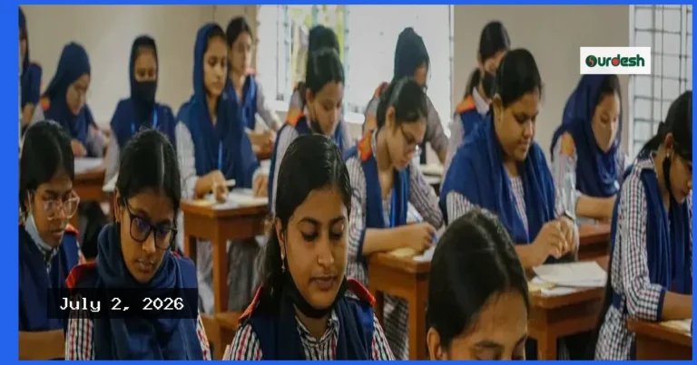 এইচএসসি পরীক্ষা শুরু: কেন্দ্রগুলোতে পরীক্ষার্থী ও অভিভাবকদের ভিড়