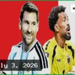 আর্জেন্টিনা বনাম কেপ ভার্দে: বিশ্ব ফুটবলের মহাকাব্যিক লড়াই