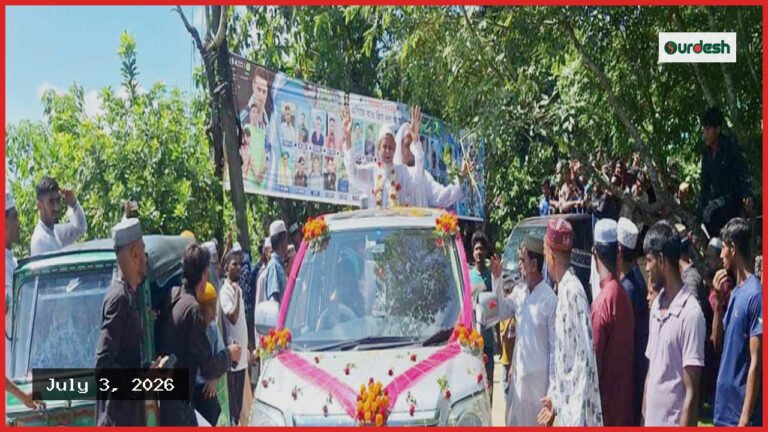 ২৩ বছরের সেবার স্বীকৃতি: রাজকীয় বিদায় পেলেন মুয়াজ্জিন গোলাম কবির