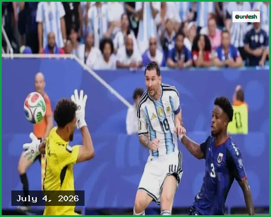 কেপ ভার্দের রূপকথার লড়াইয়ে জয়ী আর্জেন্টিনা
