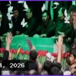 আয়াতুল্লাহ খামেনির প্রতি শেষ শ্রদ্ধা জানাতে তেহরানে জনসমুদ্র