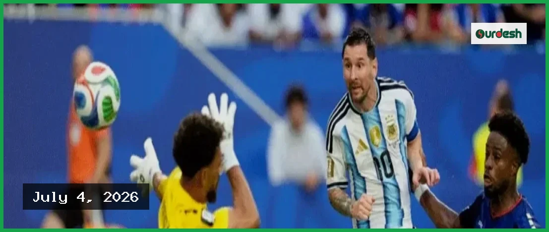 কেপ ভার্দের প্রতিরোধ ভেঙে কোয়ার্টার ফাইনালে আর্জেন্টিনা