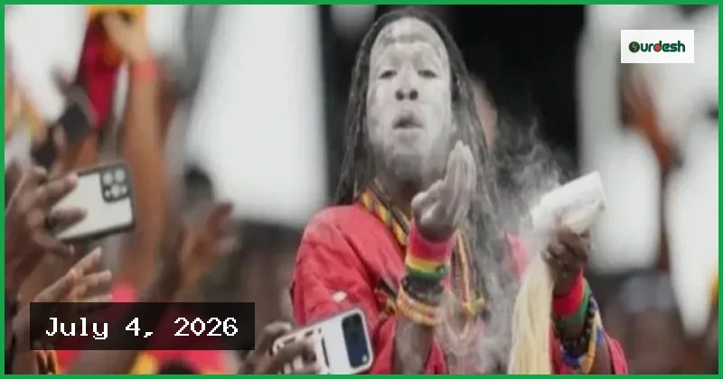 আর্জেন্টিনার জয়ে ভুল প্রমাণিত ঘানার তান্ত্রিকের ভবিষ্যদ্বাণী