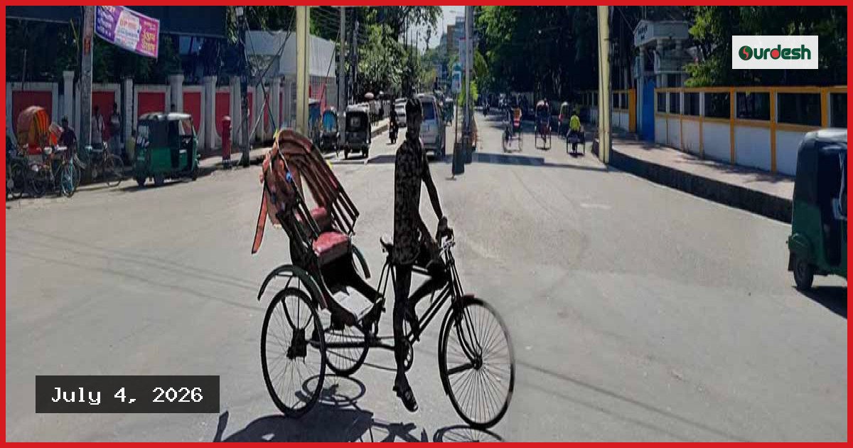 রেকর্ড গরমে উত্তপ্ত সিলেট, বিপর্যস্ত জনজীবন