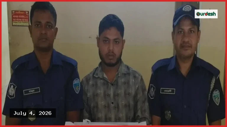 সুন্দরবনে শিকারিদের পাতা ফাঁদ থেকে বন্য শুকর উদ্ধার