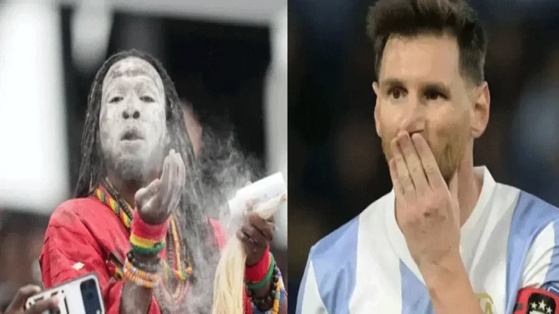 আর্জেন্টিনার হার নিয়ে ভবিষ্যদ্বাণী করে ট্রোলের মুখে ঘানার তান্ত্রিক