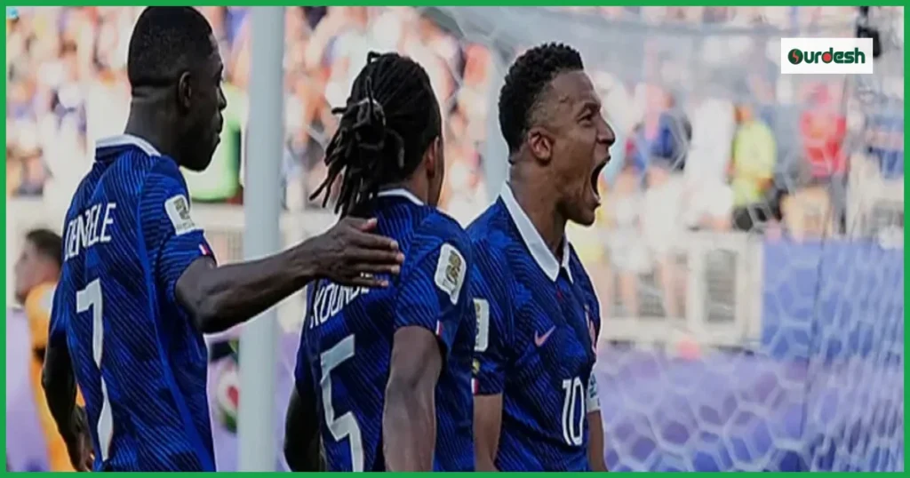 এমবাপ্পের পেনাল্টিতে প্যারাগুয়েকে হারিয়ে শেষ আটে ফ্রান্স