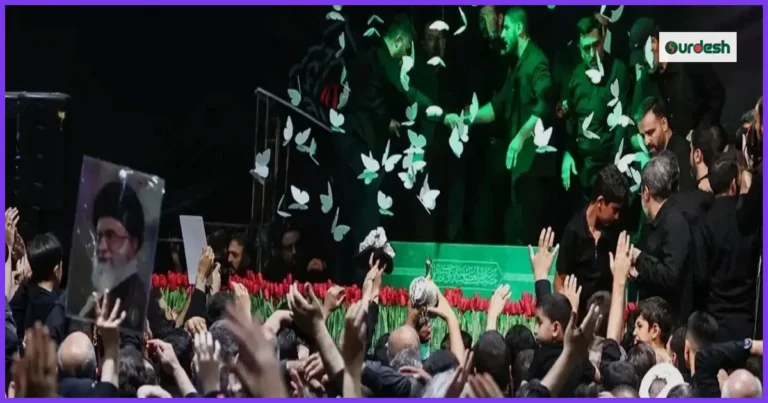 তেহরানে খামেনির প্রথম জানাজা সম্পন্ন, রেকর্ডসংখ্যক মানুষের সমাগম