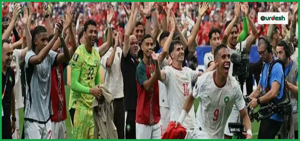 কানাডাকে হারিয়ে প্রথম দল হিসেবে কোয়ার্টার ফাইনালে মরক্কো
