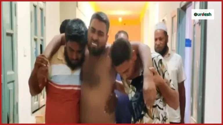 নালিতাবাড়ীতে হাত-পা বেঁধে জামায়াত নেতাকে মারধর ও লুট