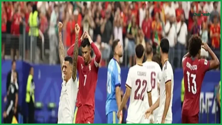 যোগ করা সময়ের গোলে কোয়ার্টার ফাইনালে স্পেন