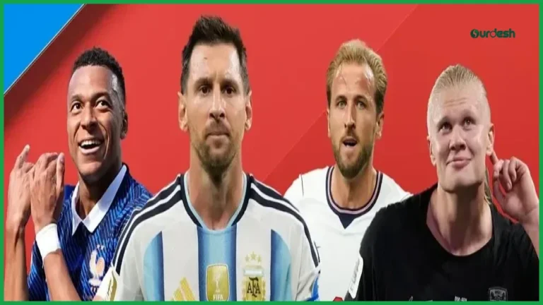 গোল্ডেন বুটের দৌড়ে একক শীর্ষে মেসি, পেছনে এমবাপ্পে-হালান্ড