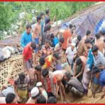 উখিয়ায় রোহিঙ্গা ক্যাম্পে পাহাড়ধস: ৮ শিক্ষার্থীর মৃত্যু