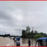 সুনামগঞ্জে অতিবৃষ্টি ও পাহাড়ি ঢলে নদনদীর পানি বৃদ্ধি