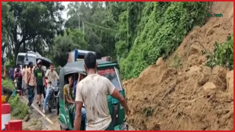 রাঙামাটিতে ১২৬ স্থানে পাহাড়ধস, নিখোঁজ ব্যবসায়ীর সন্ধানে উদ্ধার তৎপরতা