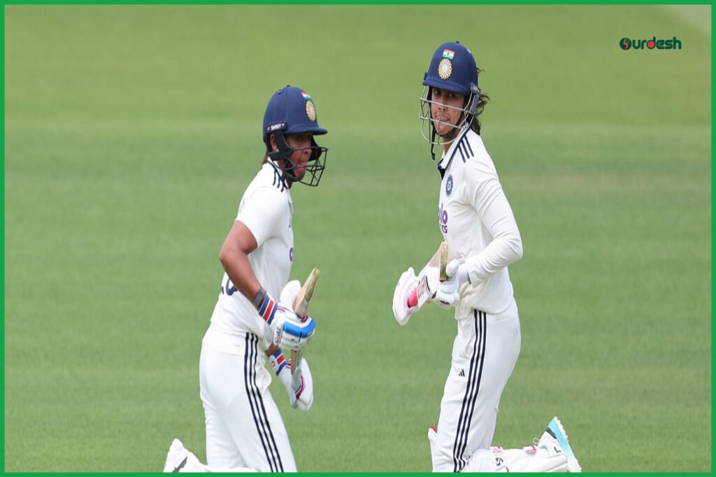 Mandhana and Harmanpreet Fifties Lead India to 285 at Lord’s