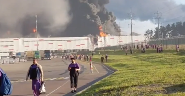 Russian online retail warehouses hit by deadly Ukrainian strikes