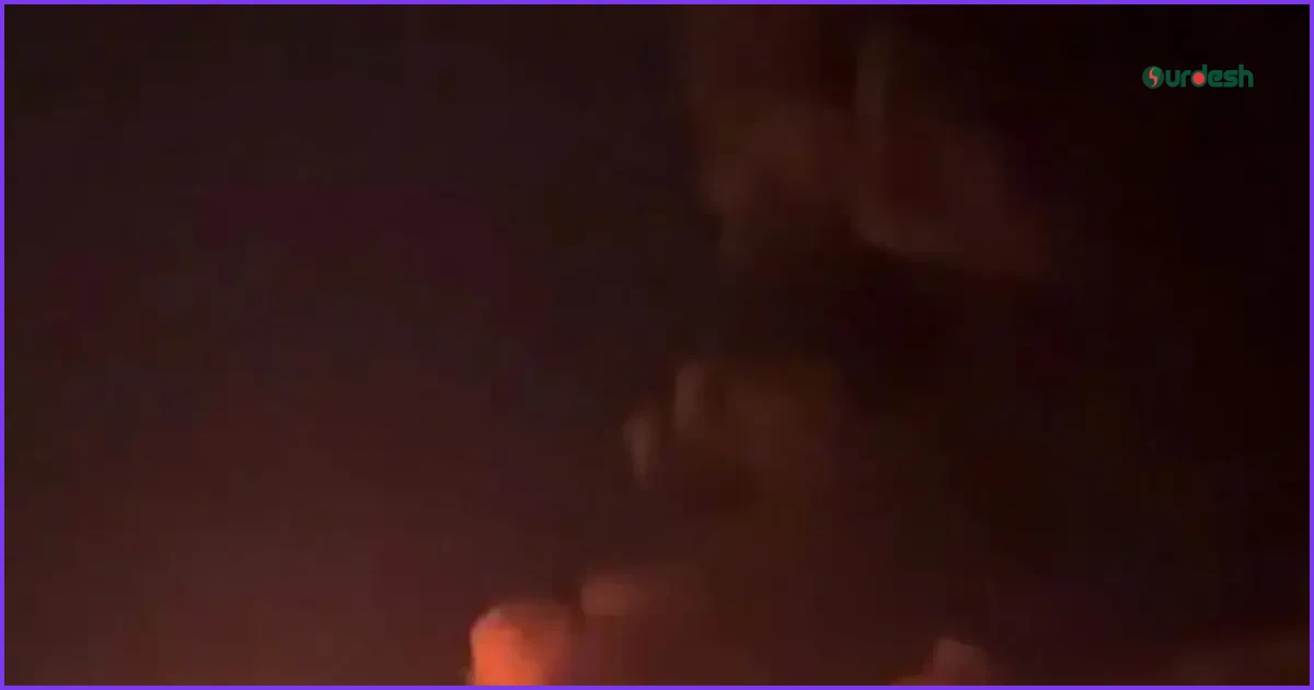 ইরানে টানা অষ্টম রাতেও মার্কিন হামলা, বন্দর আব্বাসে বিস্ফোরণ