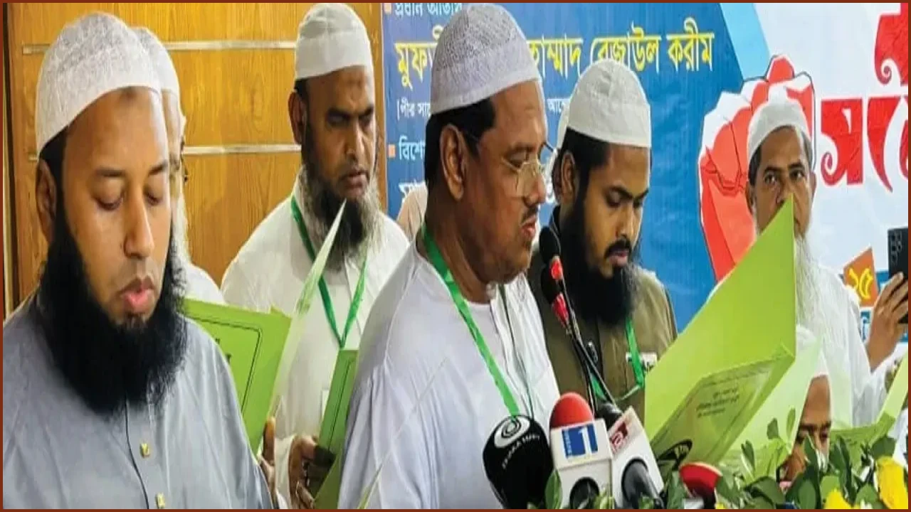 ইসলাম, দেশ ও মানবতার পক্ষে কাজ করাই আমাদের লক্ষ্য: চরমোনাই পীর
