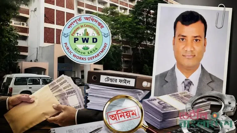 গণপূর্তের সম্পদ বিভাগে কোটি টাকার অনিয়ম: প্রকৌশলী শফিউলের সিন্ডিকেট